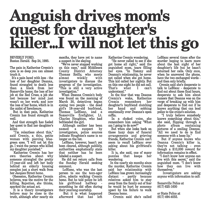 Anguish, drives Mom's Quest